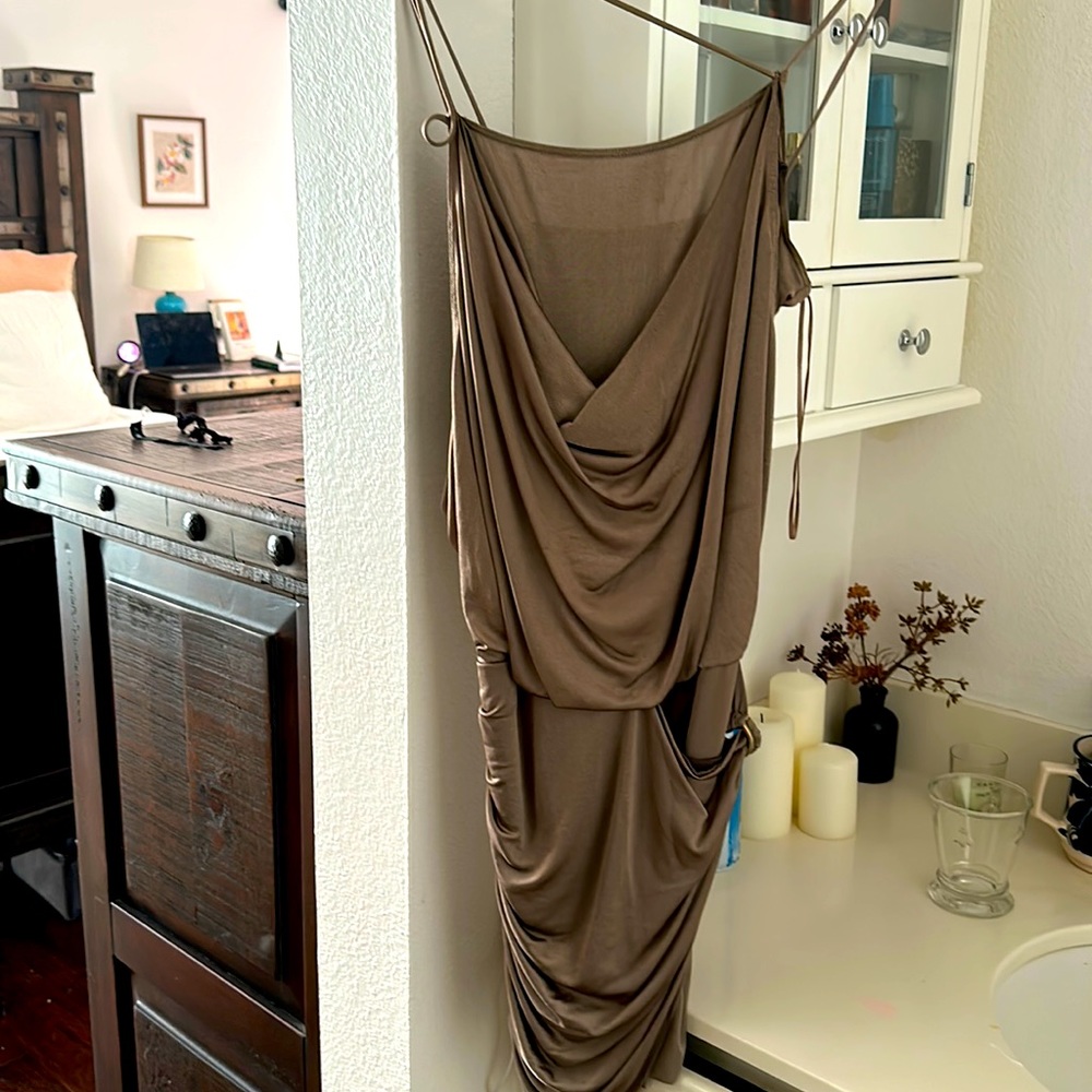 Flattering Guess ruched dress